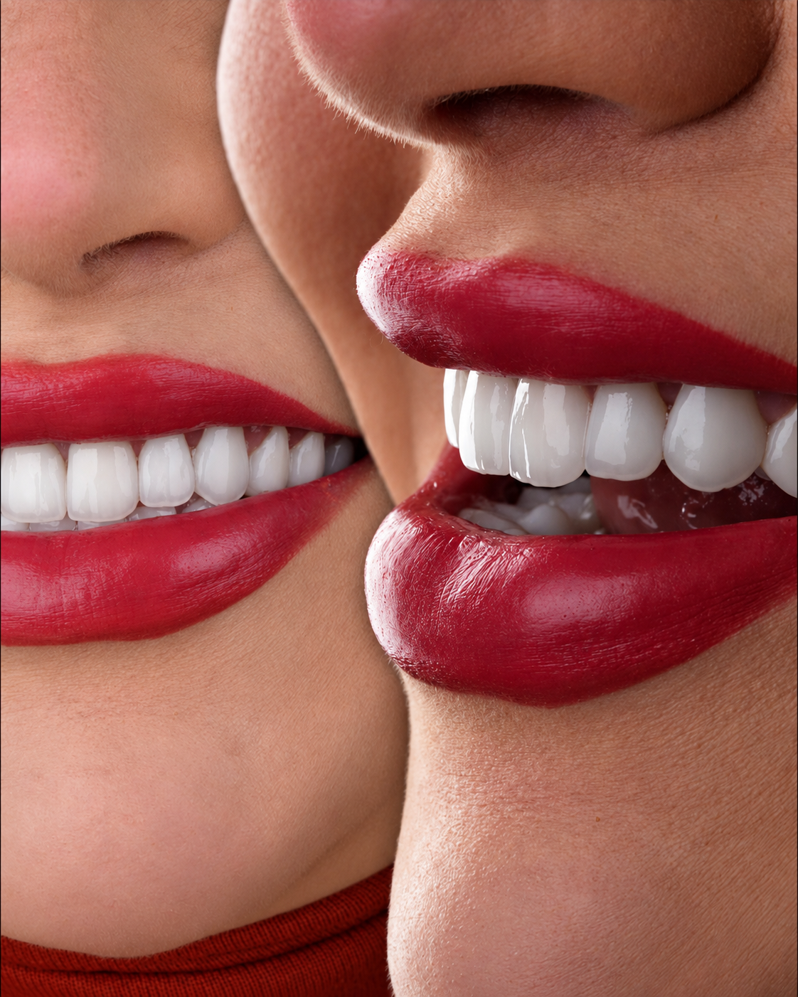 Two confident smiles